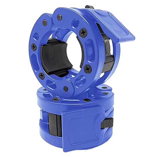 Clout Fitness Pro Barbell Clamps - Blue