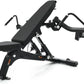 Incline bench with chest fly attachment