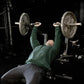 Athlete using the bench chest press