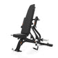 Bicep attachment side view; bench sold separately