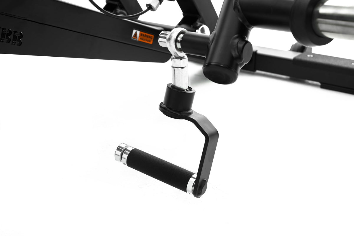 Bicep swivel handle detail