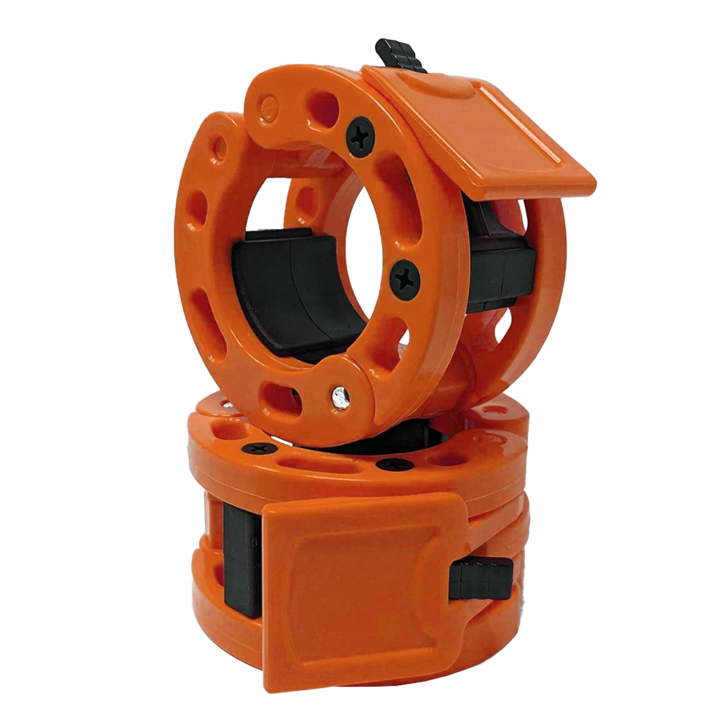 Clout Fitness Pro Barbell Clamps - Orange