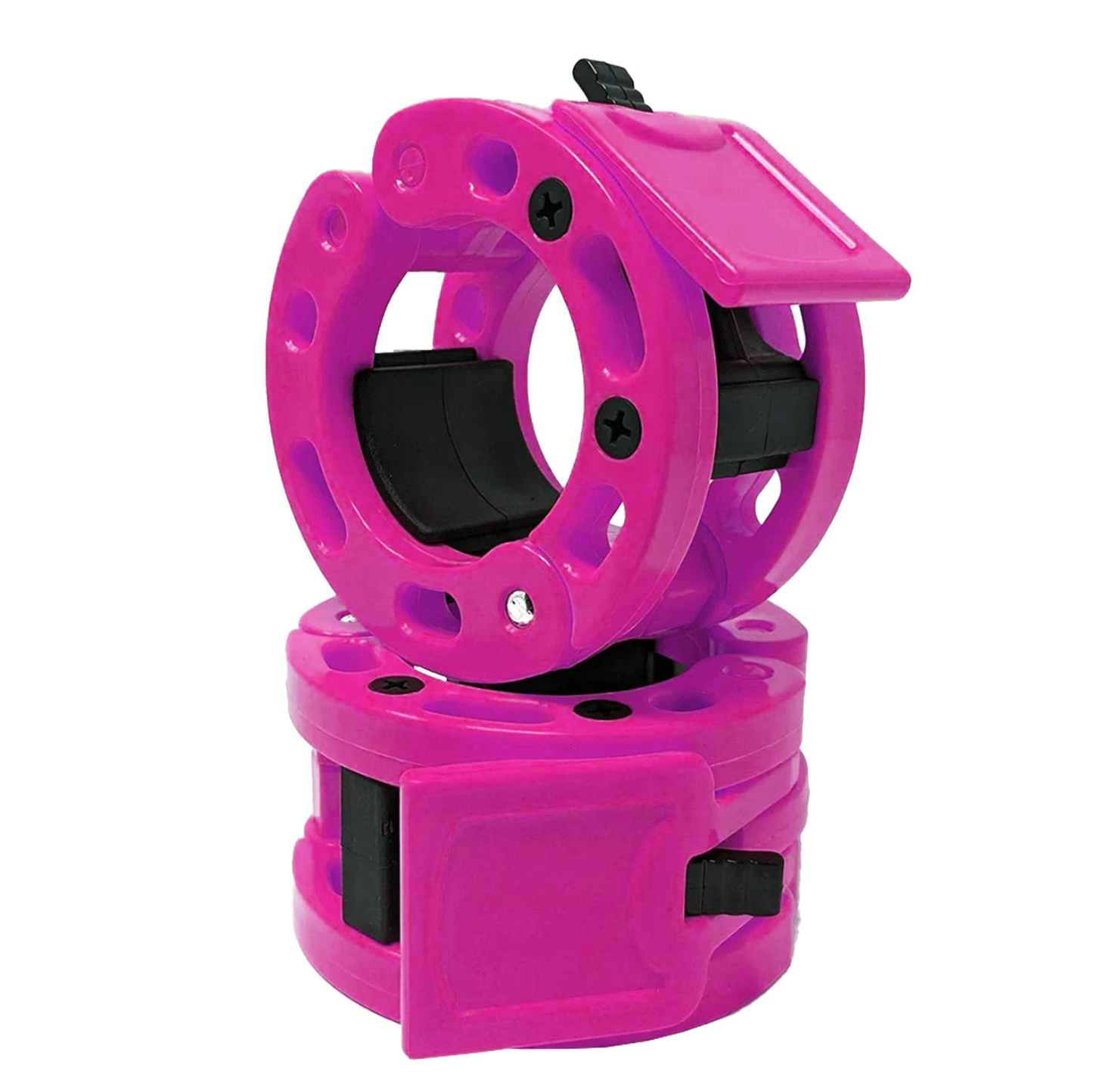 Clout Fitness Pro Barbell Clamps - Pink